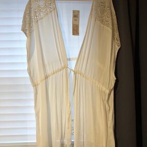 Maternity lace Kimono